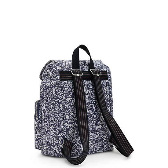 Kipling Anto Woodstock Sırt Çantaları Beyaz Mavi | TR 1676SG